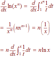 Logs And Derivatives