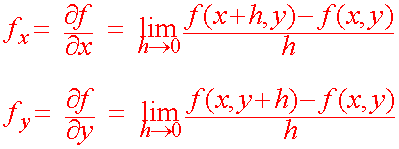 partial derivative examples