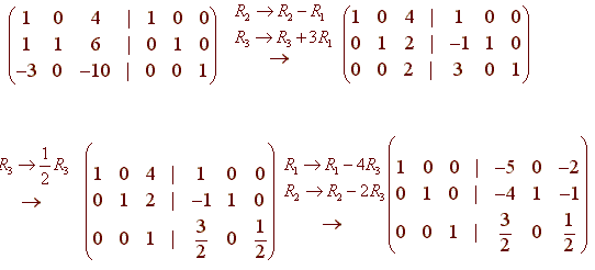 Inverse Of A Matrix